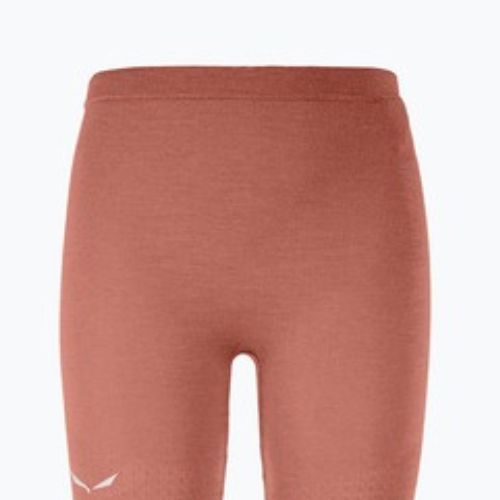 Vaikiškos termoaktyvios kelnės Salewa Zebru Medium Warm AMR etruscan red