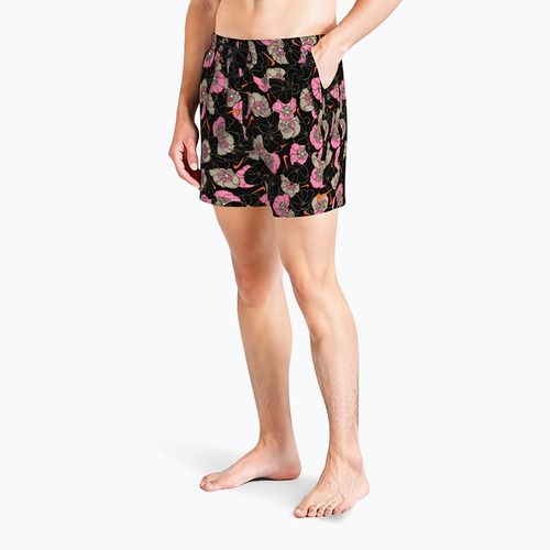 Vyriški maudymosi šortai Nike Multi Poppy Print 5" Volley black