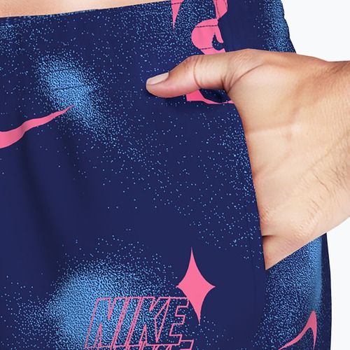 Vyriški maudymosi šortai Nike Multi Print 7" Volley midnight navy