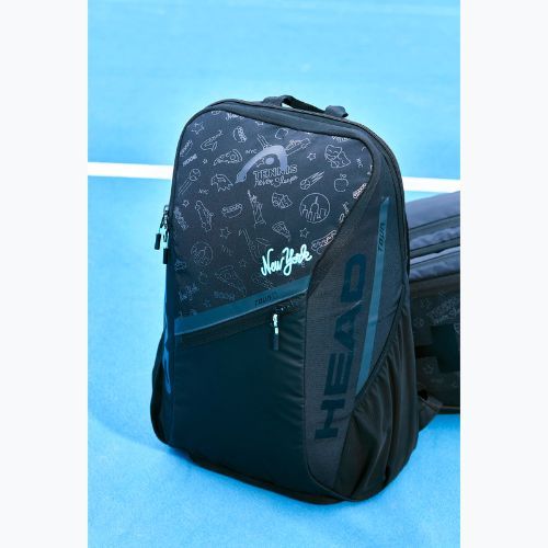 Teniso kuprinė HEAD Tour 25L Neon 2025 25 l black/blue