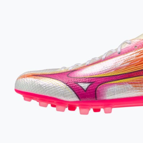Futbolo batai Mizuno Alfa III Elite AG white/fuchsia purple
