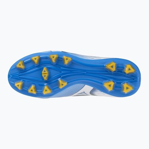 Vaikiški futbolo batai Mizuno Alfa III Select Jr FG sky blue/white