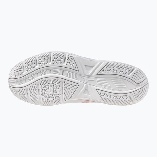 Moteriški tinklinio bateliai Mizuno Cyclone Speed 5 white/rose elegance/lava falls