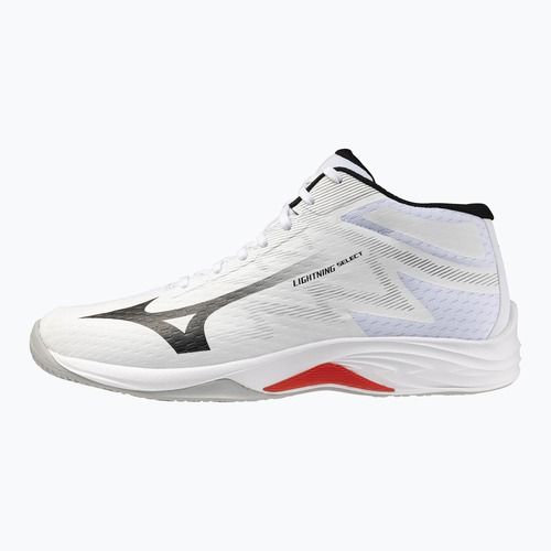 Tinklinio bateliai Mizuno Lightning Select Mid white/black/fiery red