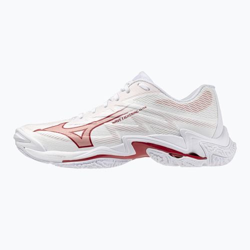 Moteriški tinklinio bateliai Mizuno Wave Lightning Elite white/rose elegance/lava falls