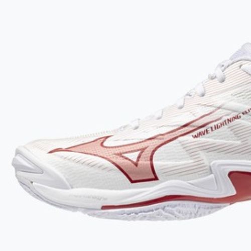 Moteriški tinklinio bateliai Mizuno Wave Lightning Elite white/rose elegance/lava falls