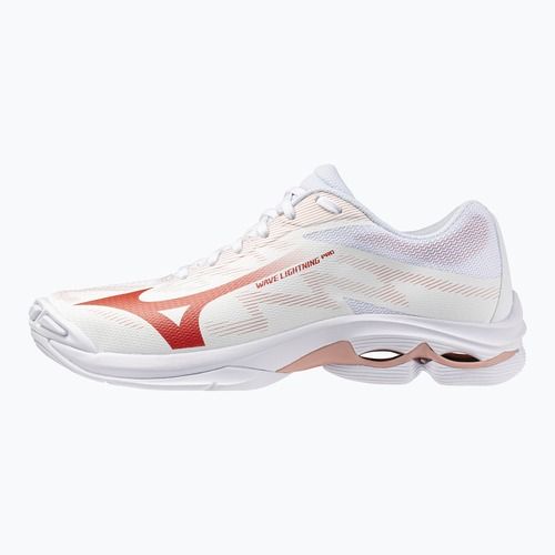 Moteriški tinklinio bateliai Mizuno Wave Lightning Pro white/rose elegance/lava falls