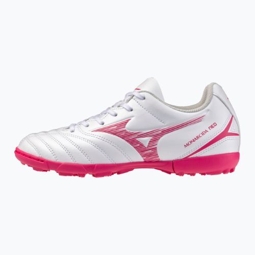 Vaikiški futbolo bateliai Mizuno Monarcida Neo III Select Jr AS white/fuchsia purple