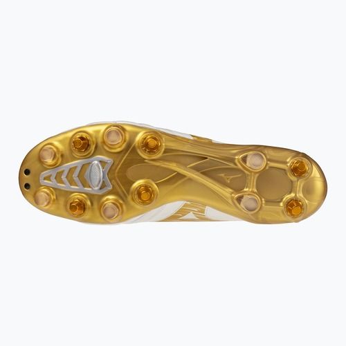 Futbolo bateliai Mizuno Morelia Neo IV Beta Elite Mix White/MP Gold/Cool Gray 3C