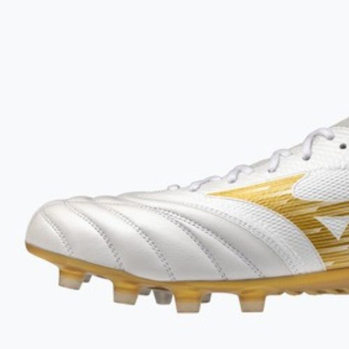 Futbolo bateliai Mizuno Morelia Neo IV Beta Elite FG white/mp gold/cool gray 3c