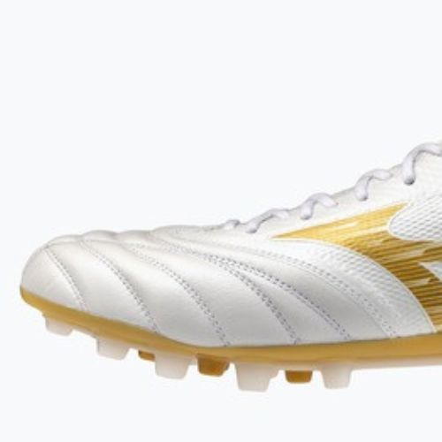 Futbolo bateliai Mizuno Morelia Neo IV Beta Elite AG white/mp gold/cool gray 3c