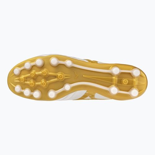 Futbolo bateliai Mizuno Morelia Neo IV Beta Japan AG white/mp gold/cool gray 3c