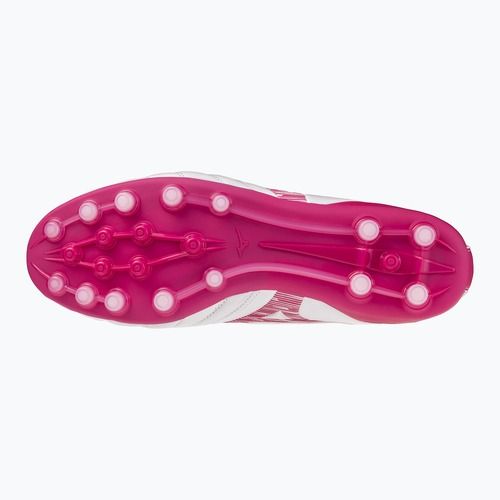 Futbolo bateliai Mizuno Morelia Neo IV Pro AG white/fuchsia purple/fuchsia purple