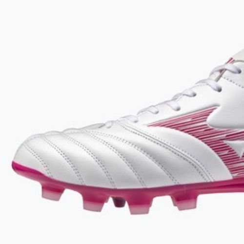 Futbolo bateliai Mizuno Morelia Neo IV Pro FG white/fuchsia purple/fuchsia purple