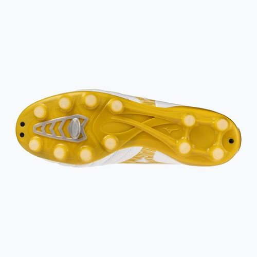 Futbolo bateliai Mizuno Morelia Neo IV Pro FG white/mp gold/cool gray 3c
