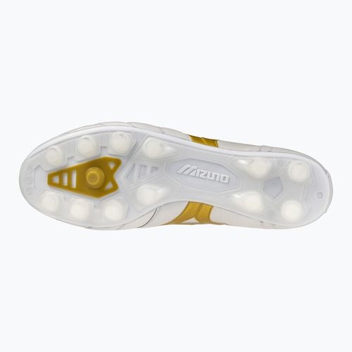 Futbolo batai Mizuno Morelia II Elite FG White/Football Gold/Galaxy Silver