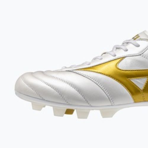 Futbolo batai Mizuno Morelia II Elite FG White/Football Gold/Galaxy Silver