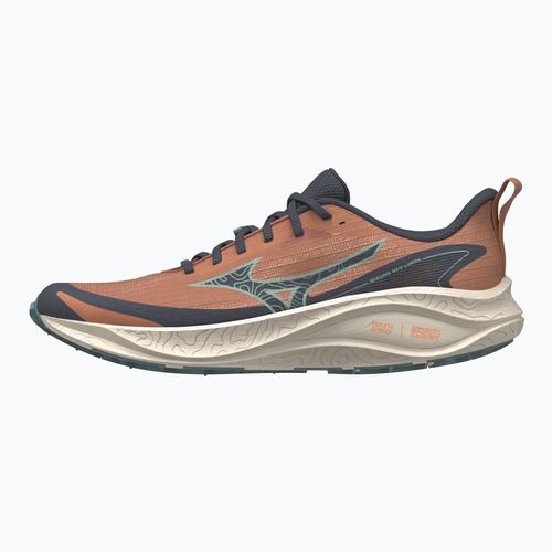 Vyriški bėgimo batai Mizuno Neo Lumina sunburn/gobling green/summer sand