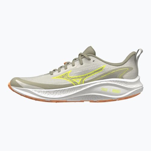 Moteriški bėgimo bateliai Mizuno Neo Lumina silver birch/lightning yellow