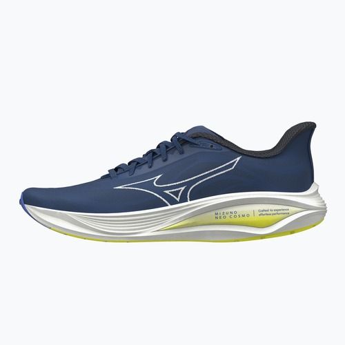 Vyriški bėgimo batai Mizuno Neo Cosmo estate blue/white/lightning yellow