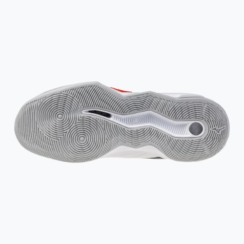 Tinklinio bateliai Mizuno Wave Momentum Pro Mid white/black/fiery red