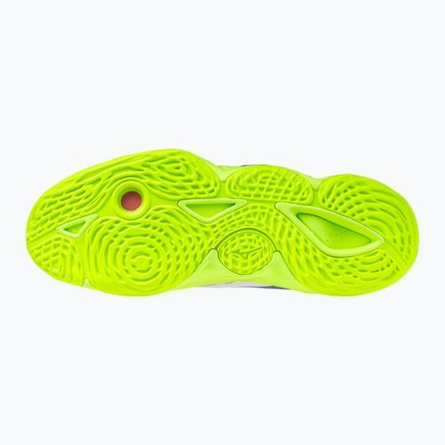 Tinklinio bateliai Mizuno Wave Momentum Elite white/lightning yellow/dazzling blue