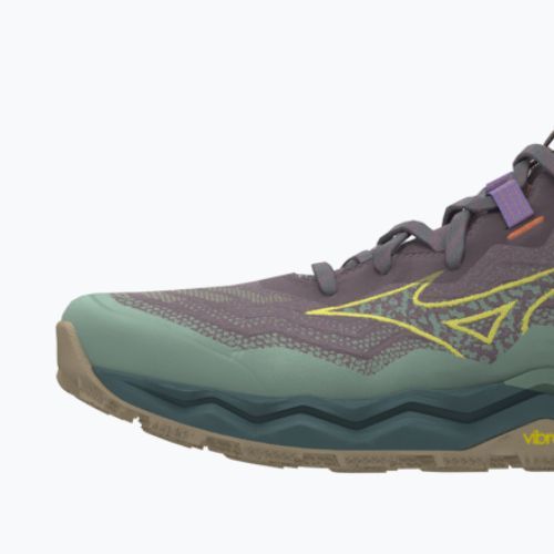 Moteriški bėgimo bateliai Mizuno Wave Daichi 9 granite green/fortune yellow