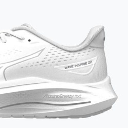 Moteriški bėgimo batai Mizuno Wave Inspire 22 white/white/harbor mist