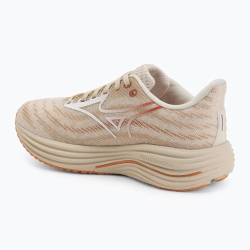 Moteriški bėgimo bateliai Mizuno Wave Rider 29 summer sand/white/autumn sunset