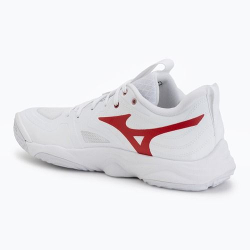 Moteriški tinklinio bateliai Mizuno Wave Momentum Elite white/rose elegance/lava falls