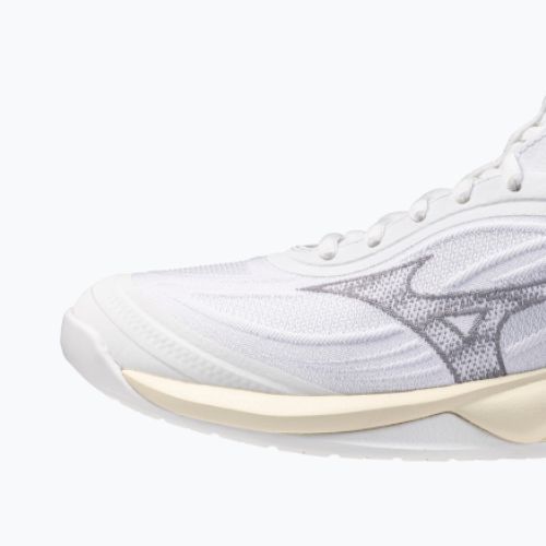 Tinklinio bateliai Mizuno Wave Luminous 3 white/rose elegance/lava falls