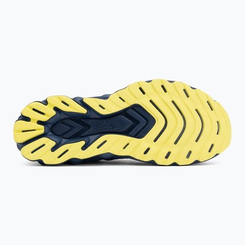 Vyriški bėgimo batai Mizuno Wave Skyrise 7 dazzling blue/fortune yellow/estate blue