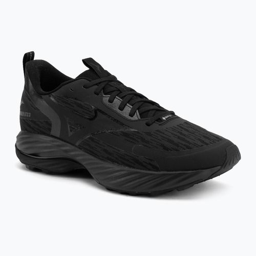 Vyriški bėgimo batai Mizuno Wave Rider GTX 3 black/black/black sand