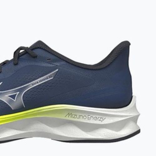 Vyriški bėgimo batai Mizuno Wave Serene 2 estate blue/silver/lightning yellow