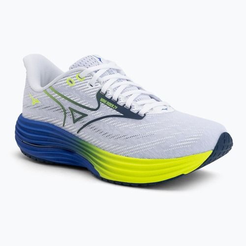 Vyriški bėgimo batai Mizuno Wave Rider 29 estate blue/white/lightning yellow