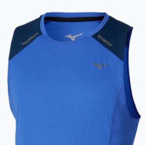 Vyriški bėgimo marškinėliai Mizuno Active DryAeroFlow Tank Top dazzling blue