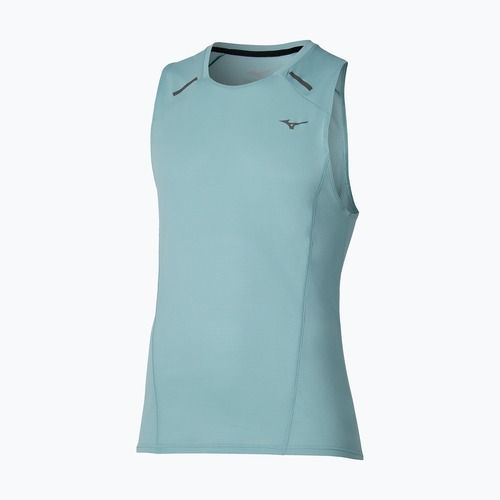 Vyriški bėgimo marškinėliai Mizuno Active DryAeroFlow Tank Top aquifer