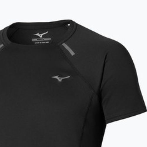 Vyriški bėgimo marškinėliai Mizuno Active DryAeroFlow Tee black