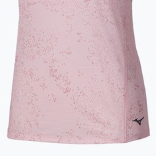 Moteriški bėgimo marškinėliai Mizuno Active DryAeroFlow Graphic Tank Top pinkesque