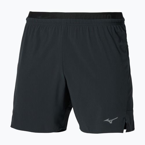 Vyriški bėgimo šortai Mizuno Active Alpha 2in1 5.5 black