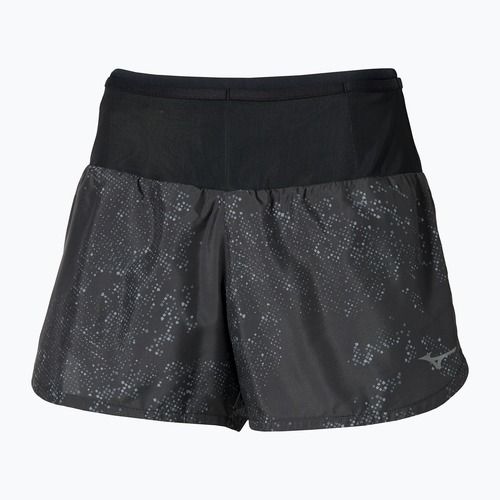 Moteriški bėgimo šortai Mizuno Active Graphic Multi Pocket black