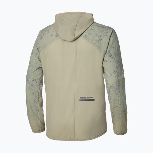 Vyriška bėgimo striukė Mizuno Active Alpha Hooded Elm