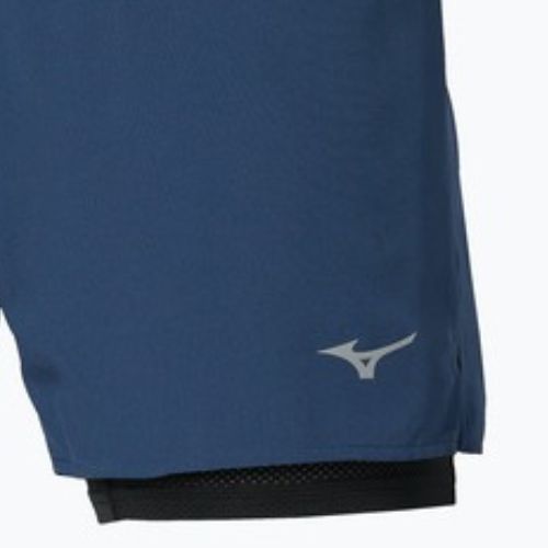 Vyriški bėgimo šortai Mizuno Core 5.5 Inches 2in1 estate blue