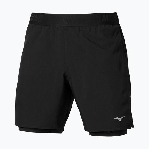 Vyriški bėgimo šortai Mizuno Core 5.5 Inches 2in1 black