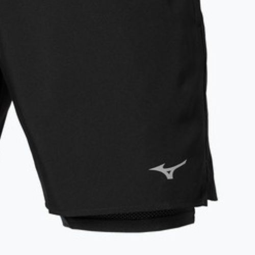 Vyriški bėgimo šortai Mizuno Core 5.5 Inches 2in1 black