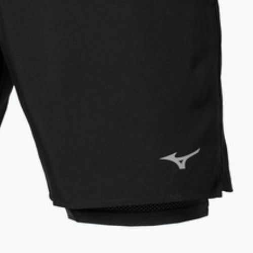 Vyriški bėgimo šortai Mizuno Core 7.5 Inches 2in1 black