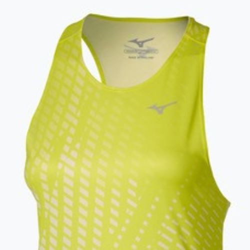Moteriški bėgimo marškinėliai Mizuno Core Graphic Tank Top lightning yellow