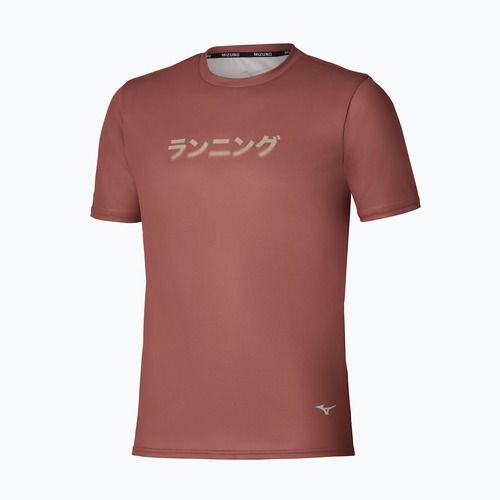 Vyriški bėgimo marškinėliai Mizuno Core Graphic Tee copper brown
