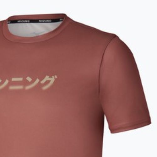 Vyriški bėgimo marškinėliai Mizuno Core Graphic Tee copper brown