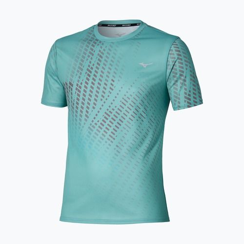 Vyriški bėgimo marškinėliai Mizuno Core Graphic Tee aquifer
